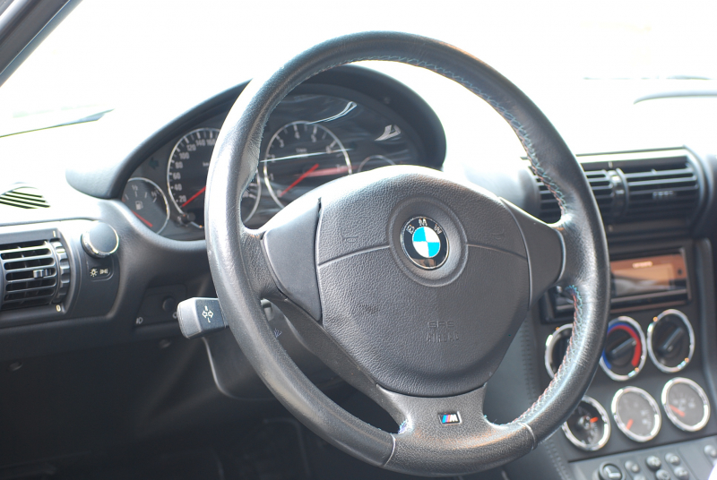 BMW Mシリーズ Z3 Mﾛｰﾄﾞｽﾀｰ　正規ﾃﾞｨｰﾗｰ車 左ﾊﾝﾄﾞﾙ 5速MT 黒ﾅｯﾊﾟ革ｽﾎﾟｰﾂｼｰﾄ 黒幌 専用装備 専用17ｲﾝﾁAW 社外CD/Bluetoothｵｰﾃﾞｨｵ ETC ｷｰﾚｽ