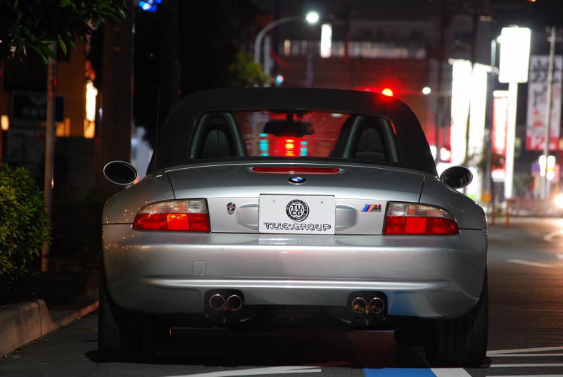 BMW Mシリーズ Z3 Mﾛｰﾄﾞｽﾀｰ　正規ﾃﾞｨｰﾗｰ車 左ﾊﾝﾄﾞﾙ 5速MT 黒ﾅｯﾊﾟ革ｽﾎﾟｰﾂｼｰﾄ 黒幌 専用装備 専用17ｲﾝﾁAW 社外CD/Bluetoothｵｰﾃﾞｨｵ ETC ｷｰﾚｽ