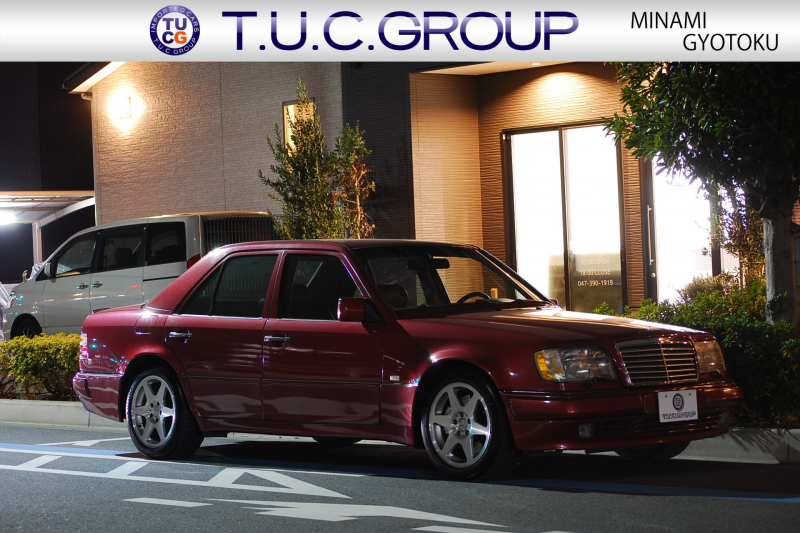 メルセデスベンツ Eクラス(ミディアム) 500E ﾎﾟﾙｼｪﾗｲﾝ　後期仕様 LTD仕様17ｲﾝﾁAW 黒革ｼｰﾄ ｻﾝﾙｰﾌ 4人乗り ﾅﾋﾞTV ｷｾﾉﾝ 左H