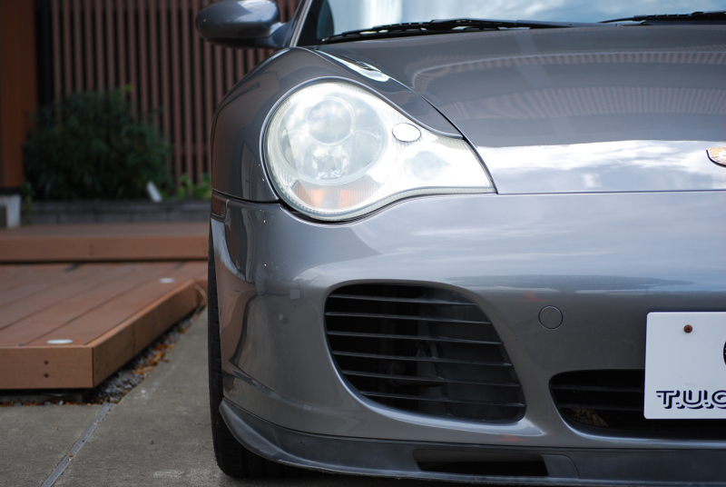 ポルシェ 911(Type996) ﾀｰﾎﾞ ﾃｨﾌﾟﾄﾛﾆｯｸS　正規ﾃﾞｨｰﾗｰ車 左H 黒革ｼｰﾄ ｽﾗｲﾃﾞｨﾝｸﾞﾙｰﾌ ﾅﾋﾞTV ｷｾﾉﾝﾗｲﾄ 純正18ｲﾝﾁﾀｰﾎﾞAW TIP