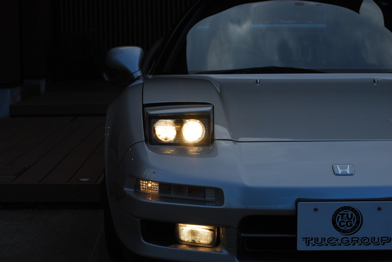 ホンダ NSX NA1 水冷V6DOHC VTECｴﾝｼﾞﾝ 4速AT ｱﾙﾐﾎﾞﾃﾞｨ ﾘﾄﾗｸﾀﾌﾞﾙﾍｯﾄﾞﾗｲﾄ 黒革ｼｰﾄ Pｼｰﾄ BBS16/17AW BTｵｰﾃﾞｨｵ