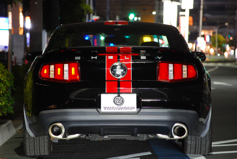 フォード マスタング ｼｪﾙﾋﾞｰGT500　ﾄﾚﾒｯｸ6速MT 2011年ﾓﾃﾞﾙ 黒×赤革専用ｽﾎﾟｰﾂｼｰﾄ ｾﾝﾀｰｽﾄﾗｲﾌﾟ ﾄﾗﾝｸｽﾎﾟｲﾗｰ 車高調 ﾅﾋﾞTV Bｶﾒﾗ WORK20AW bremboﾌﾞﾚｰｷ ｷｾﾉﾝ