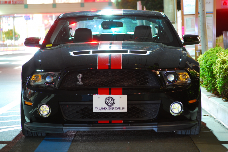 フォード マスタング ｼｪﾙﾋﾞｰGT500　ﾄﾚﾒｯｸ6速MT 2011年ﾓﾃﾞﾙ 黒×赤革専用ｽﾎﾟｰﾂｼｰﾄ ｾﾝﾀｰｽﾄﾗｲﾌﾟ ﾄﾗﾝｸｽﾎﾟｲﾗｰ 車高調 ﾅﾋﾞTV Bｶﾒﾗ WORK20AW bremboﾌﾞﾚｰｷ ｷｾﾉﾝ