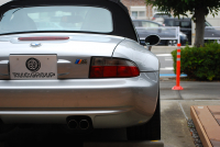 BMW Mシリーズ Z3 Mﾛｰﾄﾞｽﾀｰ　正規ﾃﾞｨｰﾗｰ車 左ﾊﾝﾄﾞﾙ 5速MT 黒ﾅｯﾊﾟ革ｽﾎﾟｰﾂｼｰﾄ 黒幌 専用装備 専用17ｲﾝﾁAW 社外CD/Bluetoothｵｰﾃﾞｨｵ ETC ｷｰﾚｽ