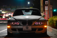 BMW Mシリーズ Z3 Mﾛｰﾄﾞｽﾀｰ　正規ﾃﾞｨｰﾗｰ車 左ﾊﾝﾄﾞﾙ 5速MT 黒ﾅｯﾊﾟ革ｽﾎﾟｰﾂｼｰﾄ 黒幌 専用装備 専用17ｲﾝﾁAW 社外CD/Bluetoothｵｰﾃﾞｨｵ ETC ｷｰﾚｽ