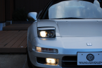 ホンダ NSX NA1 水冷V6DOHC VTECｴﾝｼﾞﾝ 4速AT ｱﾙﾐﾎﾞﾃﾞｨ ﾘﾄﾗｸﾀﾌﾞﾙﾍｯﾄﾞﾗｲﾄ 黒革ｼｰﾄ Pｼｰﾄ BBS16/17AW BTｵｰﾃﾞｨｵ