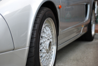 ホンダ NSX NA1 水冷V6DOHC VTECｴﾝｼﾞﾝ 4速AT ｱﾙﾐﾎﾞﾃﾞｨ ﾘﾄﾗｸﾀﾌﾞﾙﾍｯﾄﾞﾗｲﾄ 黒革ｼｰﾄ Pｼｰﾄ BBS16/17AW BTｵｰﾃﾞｨｵ