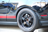 フォード マスタング ｼｪﾙﾋﾞｰGT500　ﾄﾚﾒｯｸ6速MT 2011年ﾓﾃﾞﾙ 黒×赤革専用ｽﾎﾟｰﾂｼｰﾄ ｾﾝﾀｰｽﾄﾗｲﾌﾟ ﾄﾗﾝｸｽﾎﾟｲﾗｰ 車高調 ﾅﾋﾞTV Bｶﾒﾗ WORK20AW bremboﾌﾞﾚｰｷ ｷｾﾉﾝ